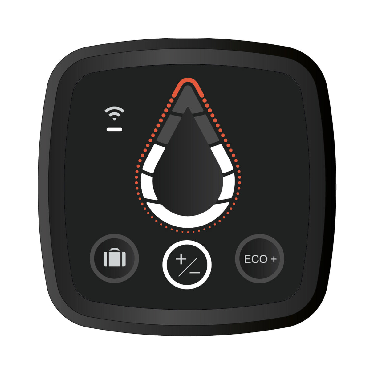 ATLANTIC Chauffe-eau plat vertical mural LINEO connecté blanc