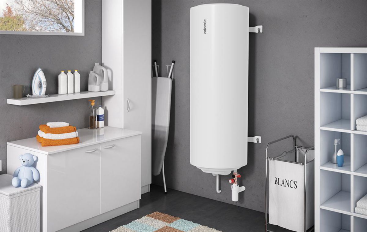 Chauffe-eau ATLANTIC Vertical mural mono CHAUFFEO+