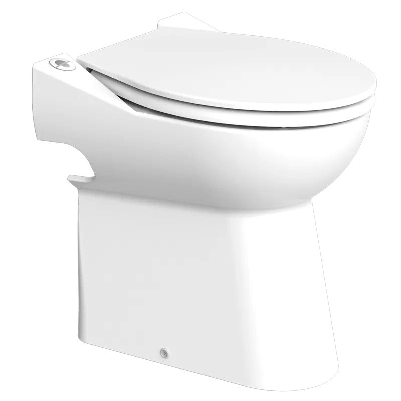 Cuvette WC compacte Sanicompact 43 Eco+ avec broyeur intégré de la marque SFA, design moderne et fonctionnelle.