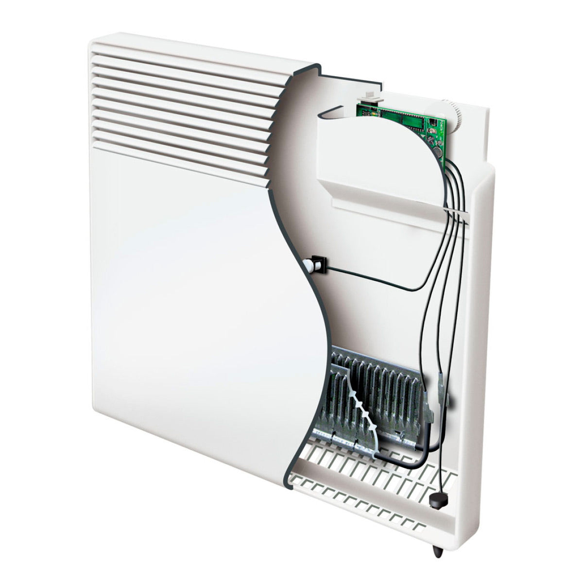 Radiateur Convecteur ALTANTIC digital Horizontal Blanc F617