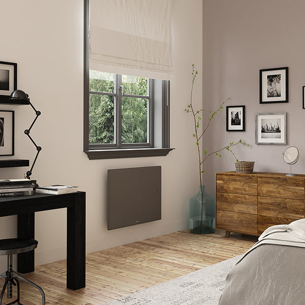 THERMOR Radiateur à chaleur douce OVATION 3 horizontal 2000w gris ardoise