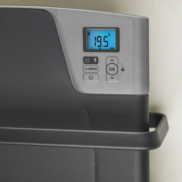 THERMOR Sèche-serviettes digital avec soufflerie MAJORQUE 1400W gris ardoise