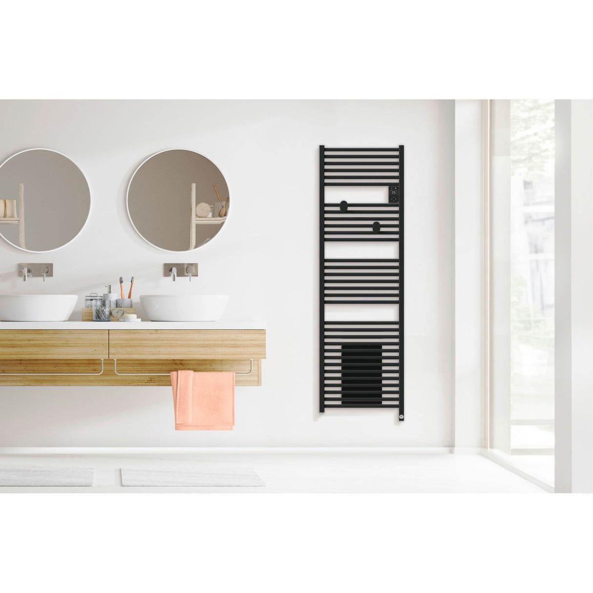 THERMOR Sèche-serviettes connecté RIVA 5 digital blanc