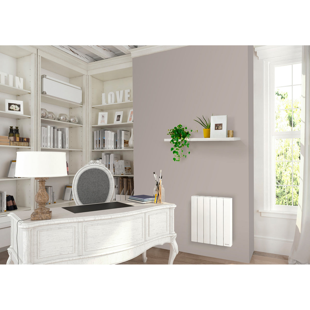 THERMOR Radiateur chaleur douce BALEARES 2 horizontal blanc