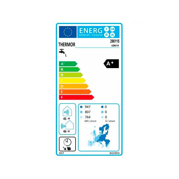 THERMOR Chauffe-eau thermodynamique AEROMAX 5 vertical mural blanc