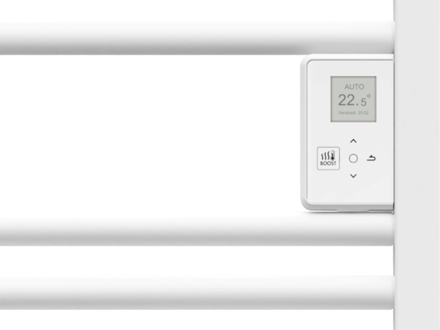 THERMOR Sèche-serviettes avec soufflerie RIVA 4 mixte blanc