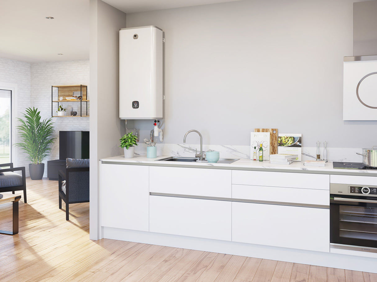 THERMOR Chauffe-eau plat multiposition MALICIO 3 blanc