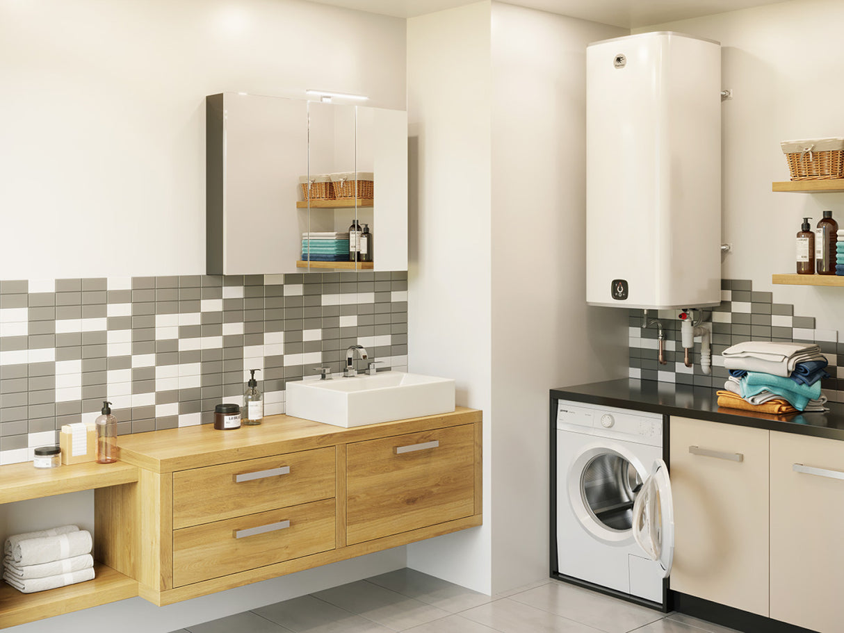 THERMOR Chauffe-eau plat MALICIO 3 vertical mural blanc