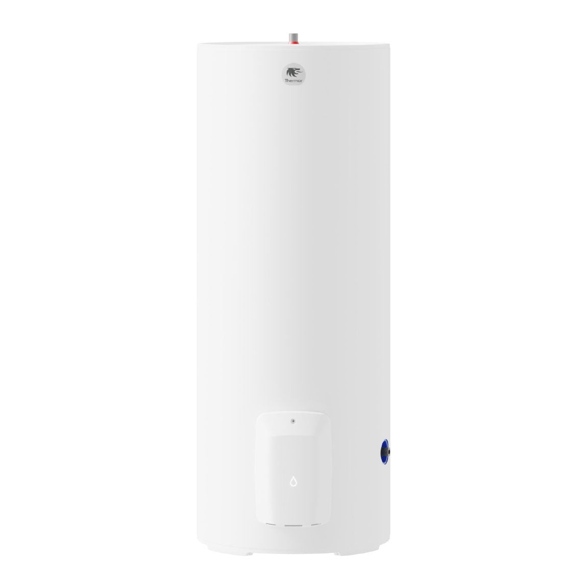 THERMOR Chauffe-eau ACI hybride vertical sur socle mono DURALIS blanc