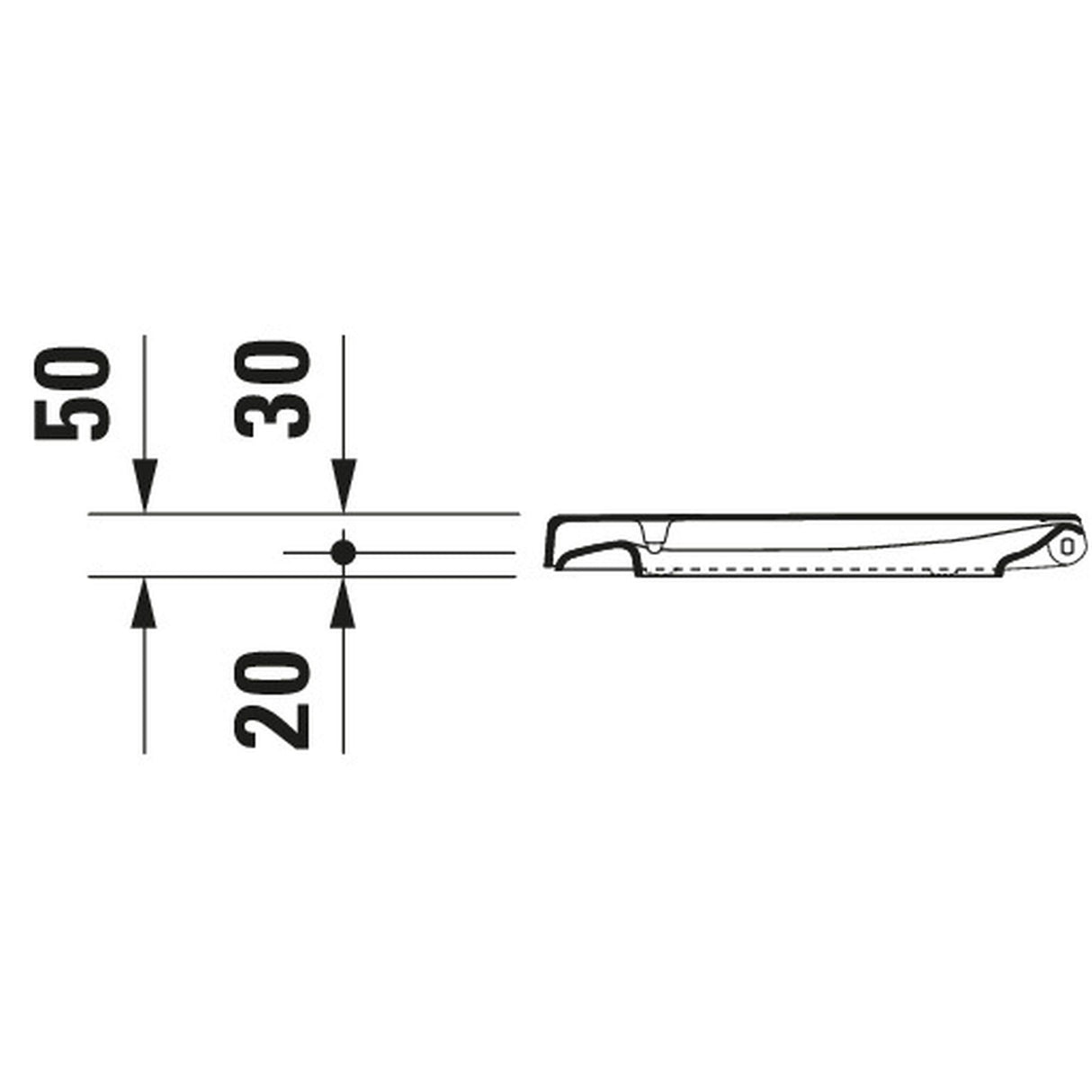 DURAVIT Abattant WC Starck 2/Darling 0069890000