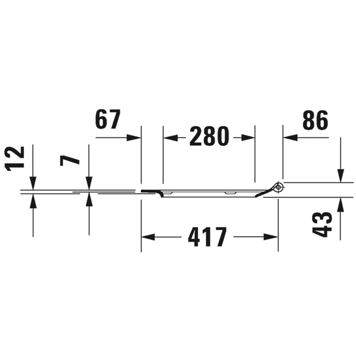 DURAVIT Abattant WC DuraStyle 0063790000