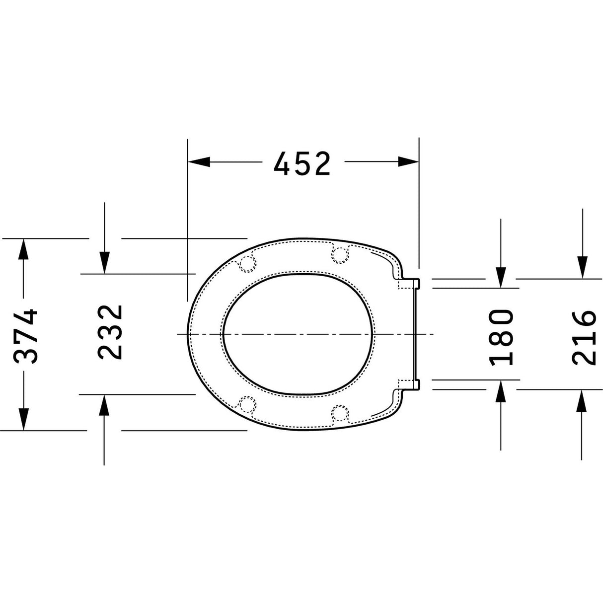 DURAVIT Abattant WC Universel 0064290000