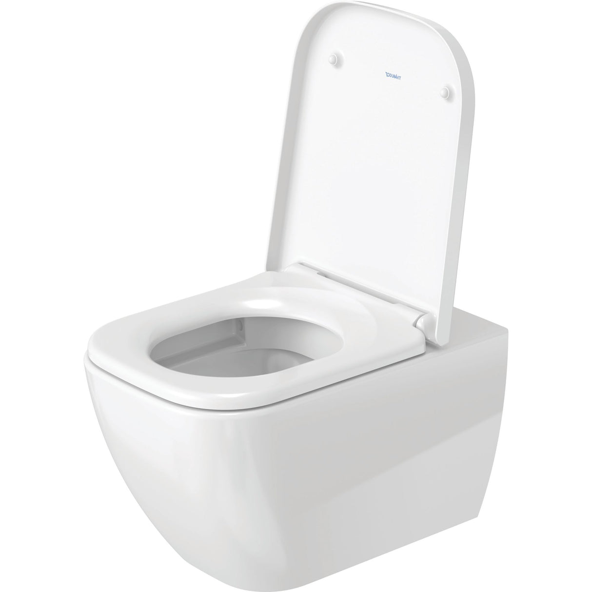 DURAVIT Abattant WC Happy D.2 avec frein de chute et charnières inox