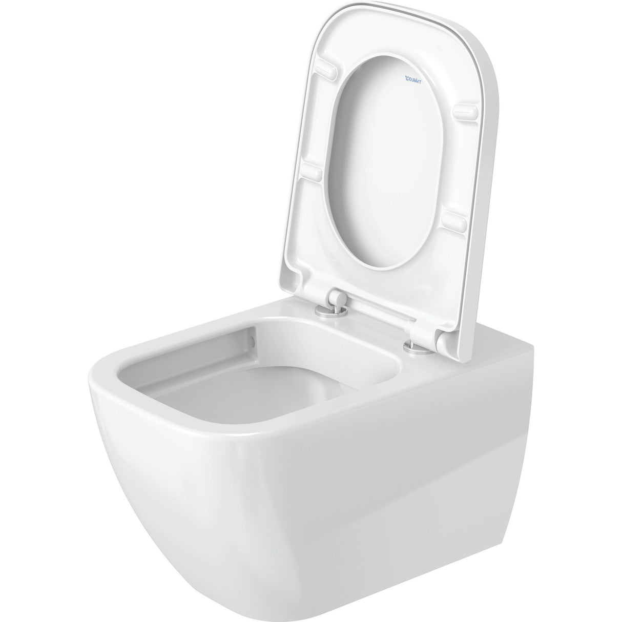 DURAVIT Abattant WC Happy D.2 avec frein de chute et charnières inox