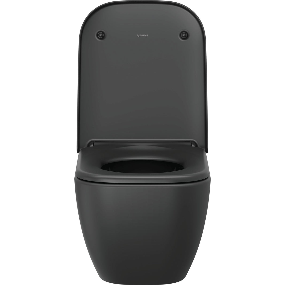 DURAVIT Abattant WC Happy D.2 avec frein de chute et charnières inox