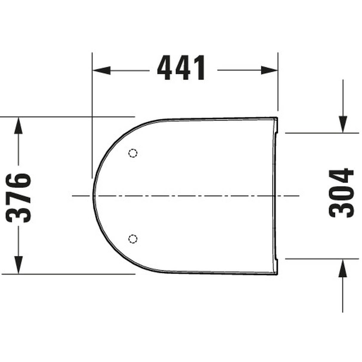 DURAVIT Abattant WC D-Neo 0021690000