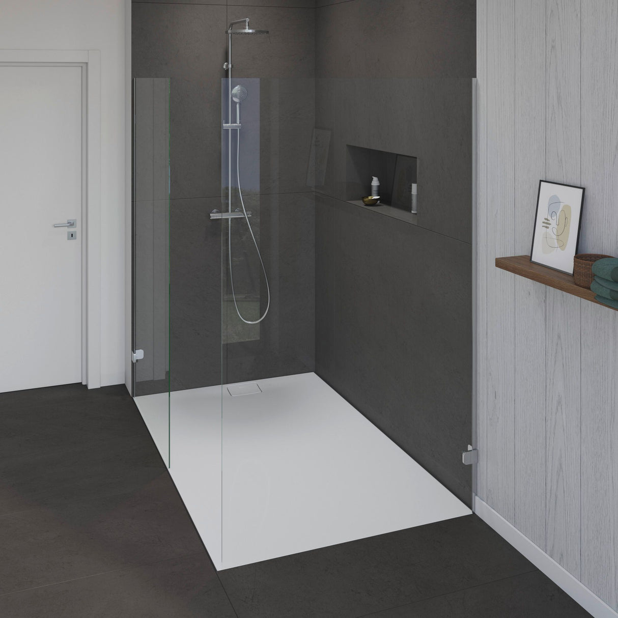 DURAVIT Colonne de douche avec mitigeur thermostatique B.2 B24280008010