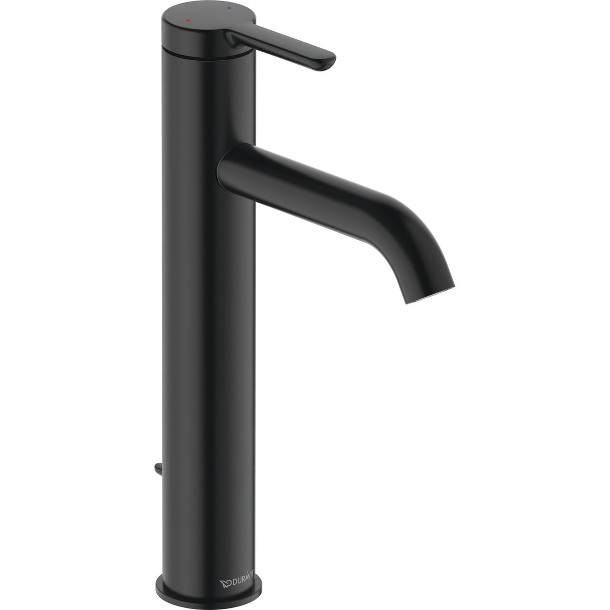 DURAVIT Mitigeur de lavabo noir mat avec vidage C.1