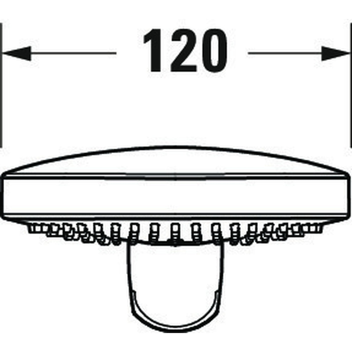 DURAVIT Douchette 3 jets Click!