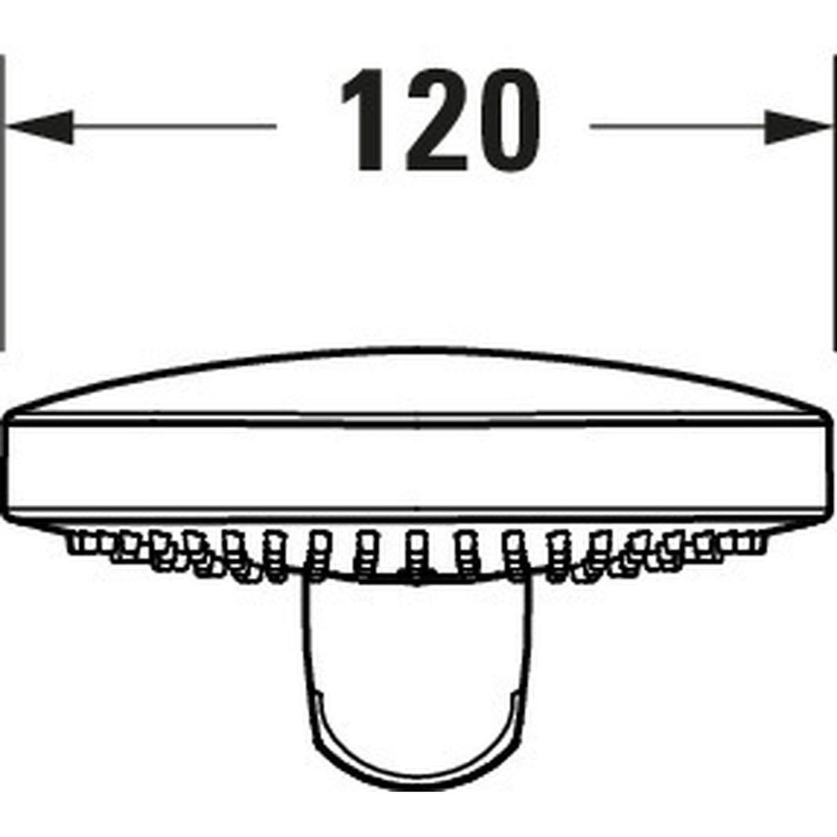 DURAVIT Douchette 3 jets Click! MinusFlow UV0652017010