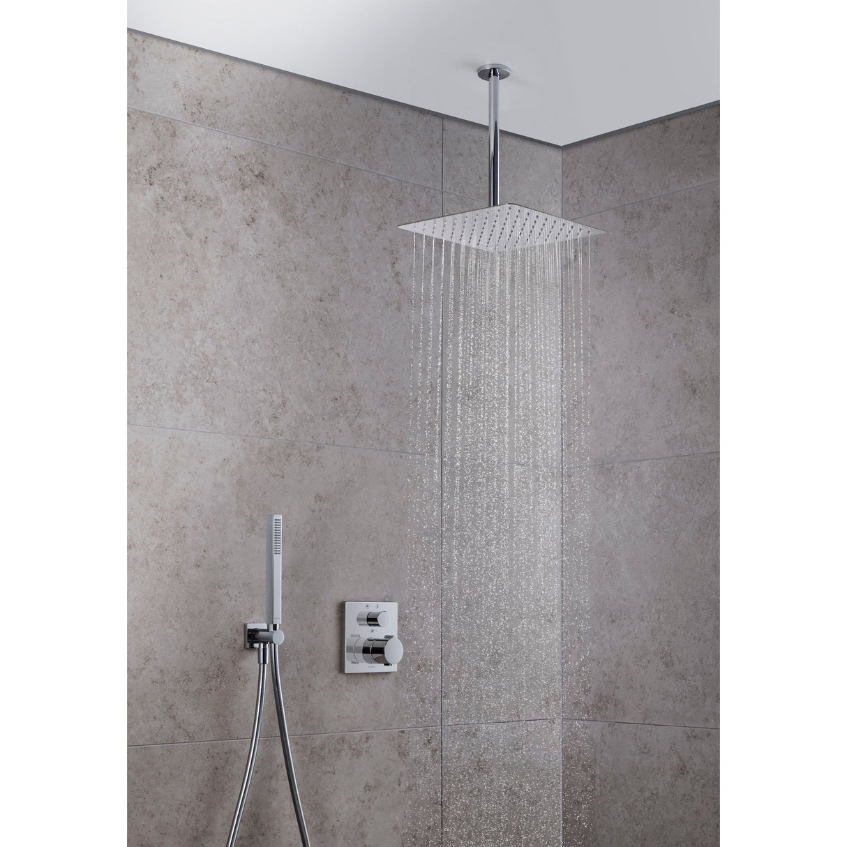 DURAVIT Bras de douche montage plafond 30 cm