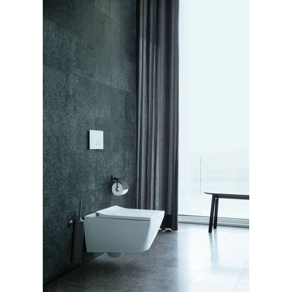 DURAVIT Porte-balai mural Starck T