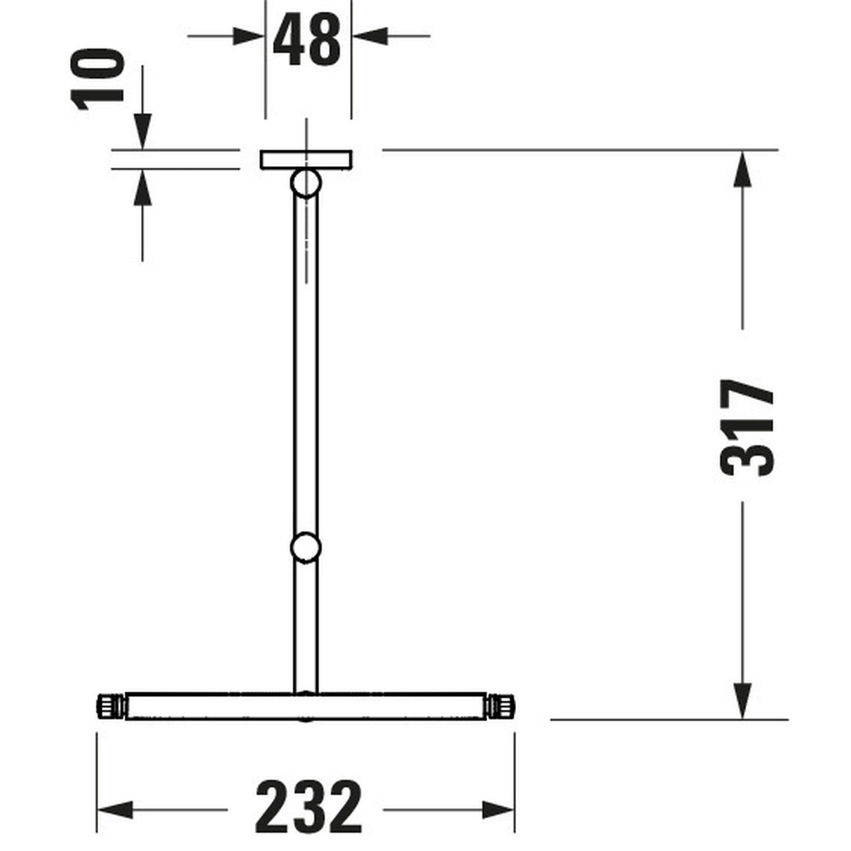 DURAVIT Miroir cosmétique D-Code 0099121000