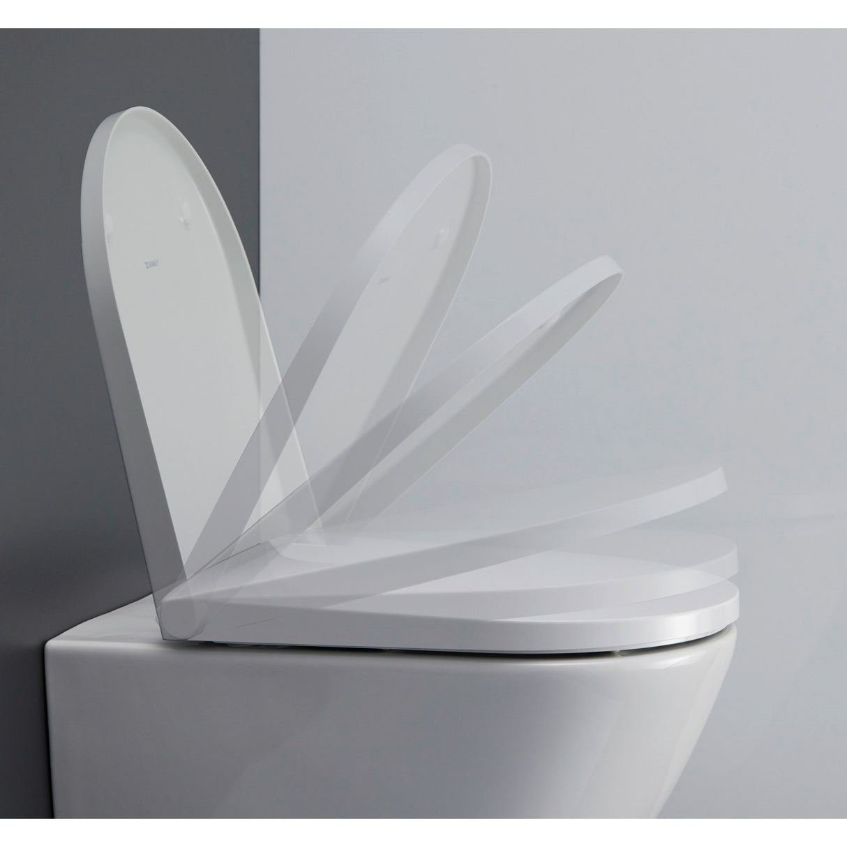 DURAVIT Pack WC suspendu avec abattant frein de chute et système de fixation D-Neo 45770900A1