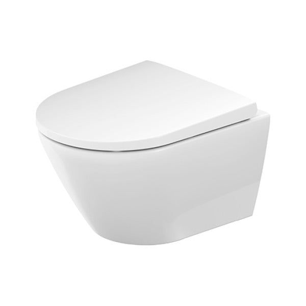 DURAVIT Pack WC suspendu avec abattant et système de fixation D-Neo 45880900A1