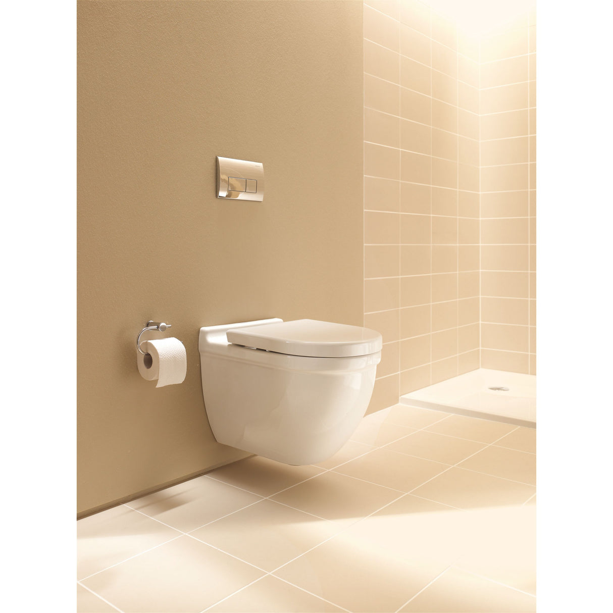 DURAVIT Pack WC suspendu avec abattant et système de fixation Starck 3 42250900A1