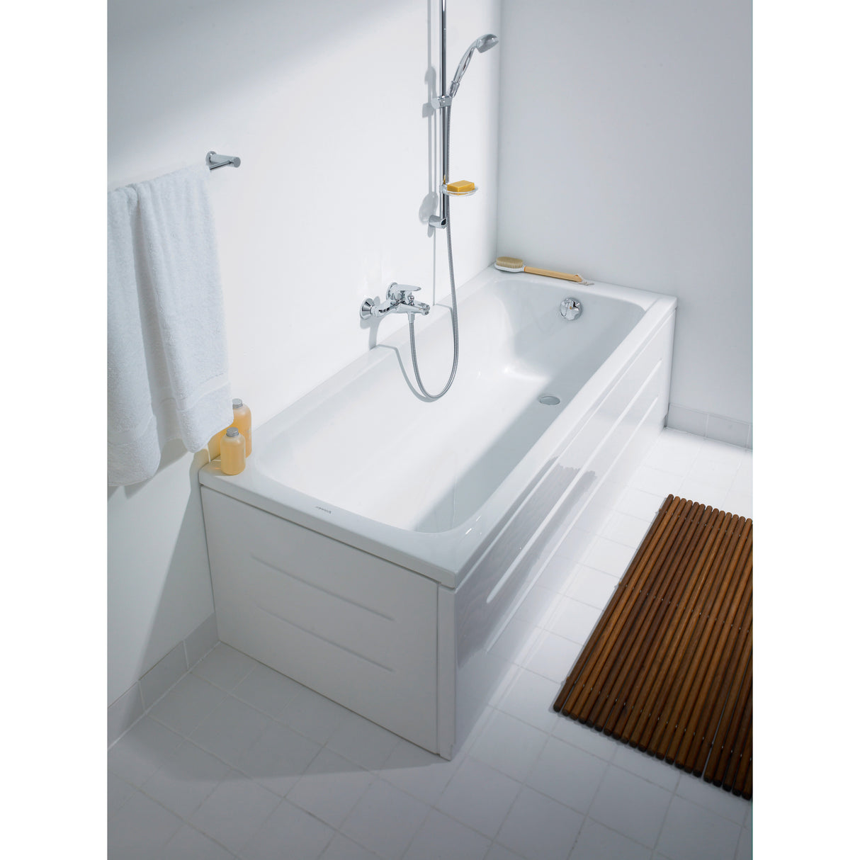 DURAVIT Vidage de baignoire 53cm avec trop-plein D-code 790225000001000