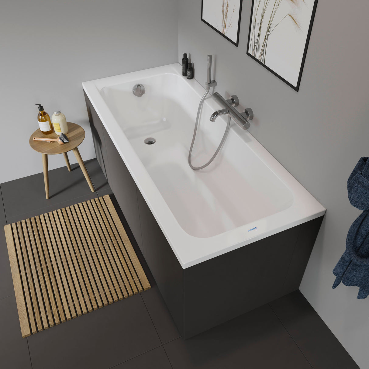 DURAVIT Baignoire rectangulaire en acrylique D-Code