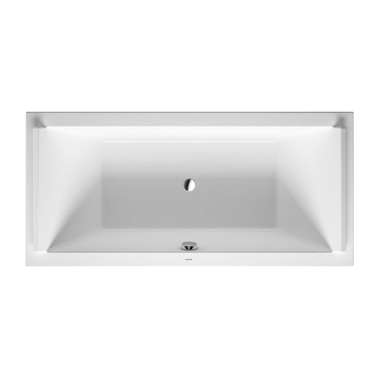 DURAVIT Baignoire rectangulaire en acrylique 2 dossiers Starck