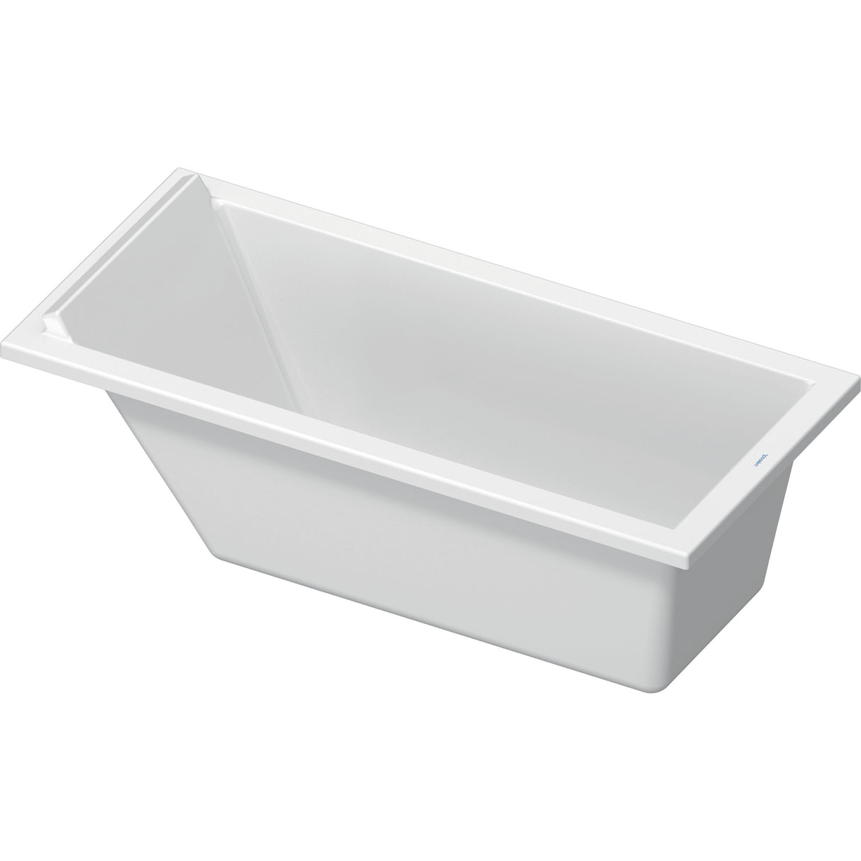 DURAVIT Baignoire rectangulaire en acrylique 1 dossier Starck