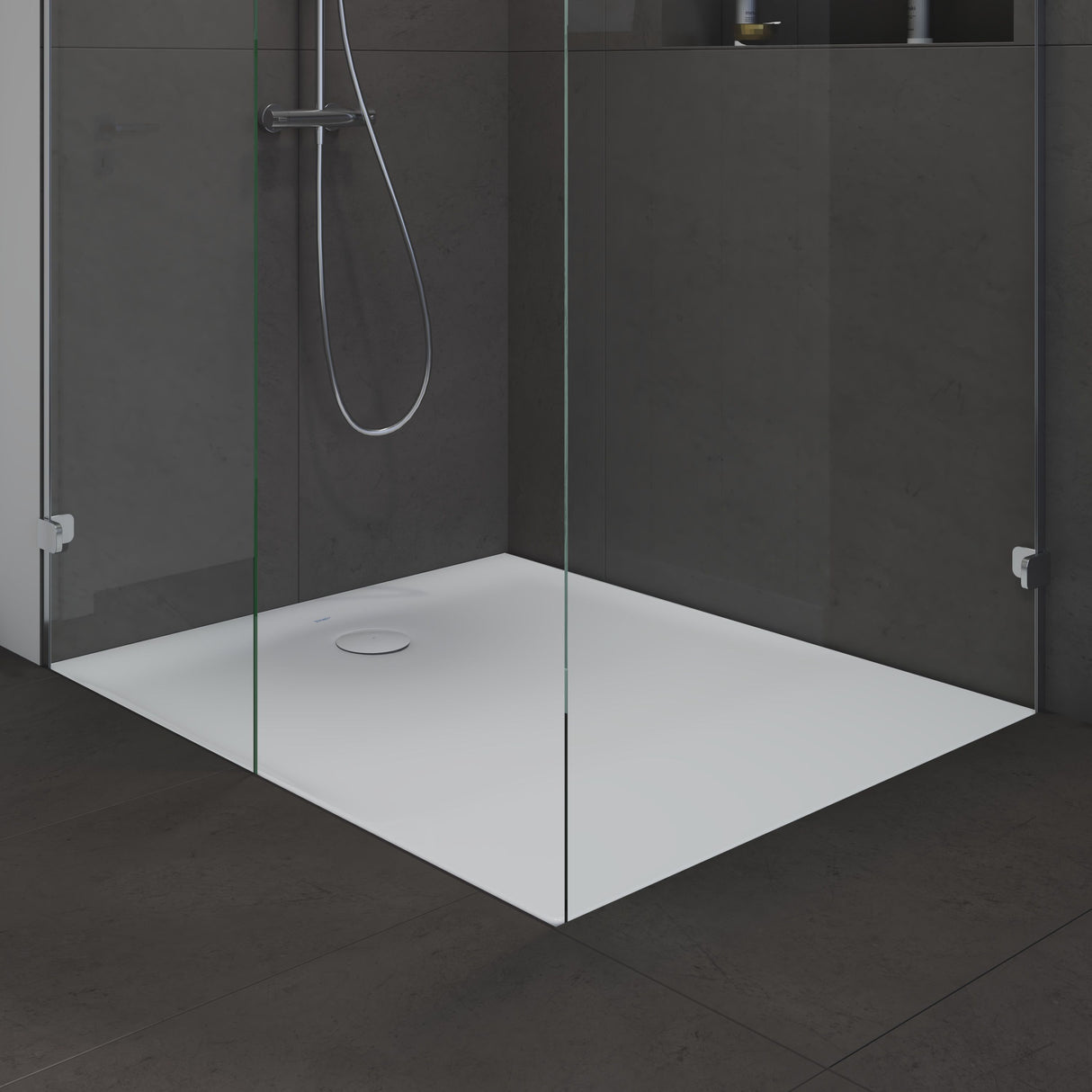 DURAVIT Receveur de douche extra-plat en acrylique Tempano