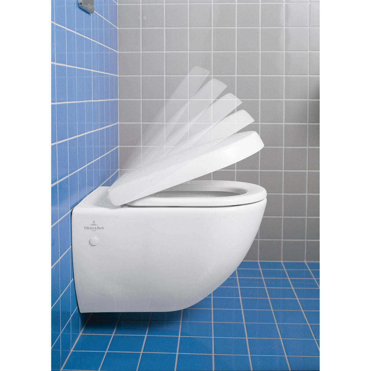 Villeroy & Boch Abattant amovible et fermeture amortie ViCare 9M67S1T1
