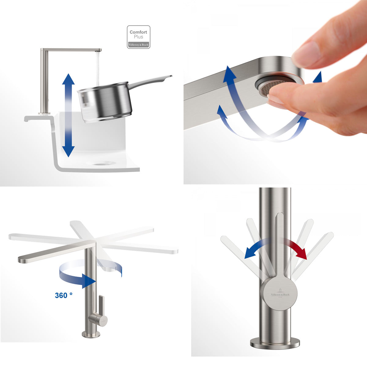 Villeroy & Boch Robinet de cuisine Finera 927000LC