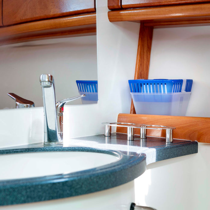 UHU Air max magnet - Absorbeur d'humidité très rapide et efficace, un absorbeur de 450g et 1 recharge magnet ultra-absorbante 450 g incluse