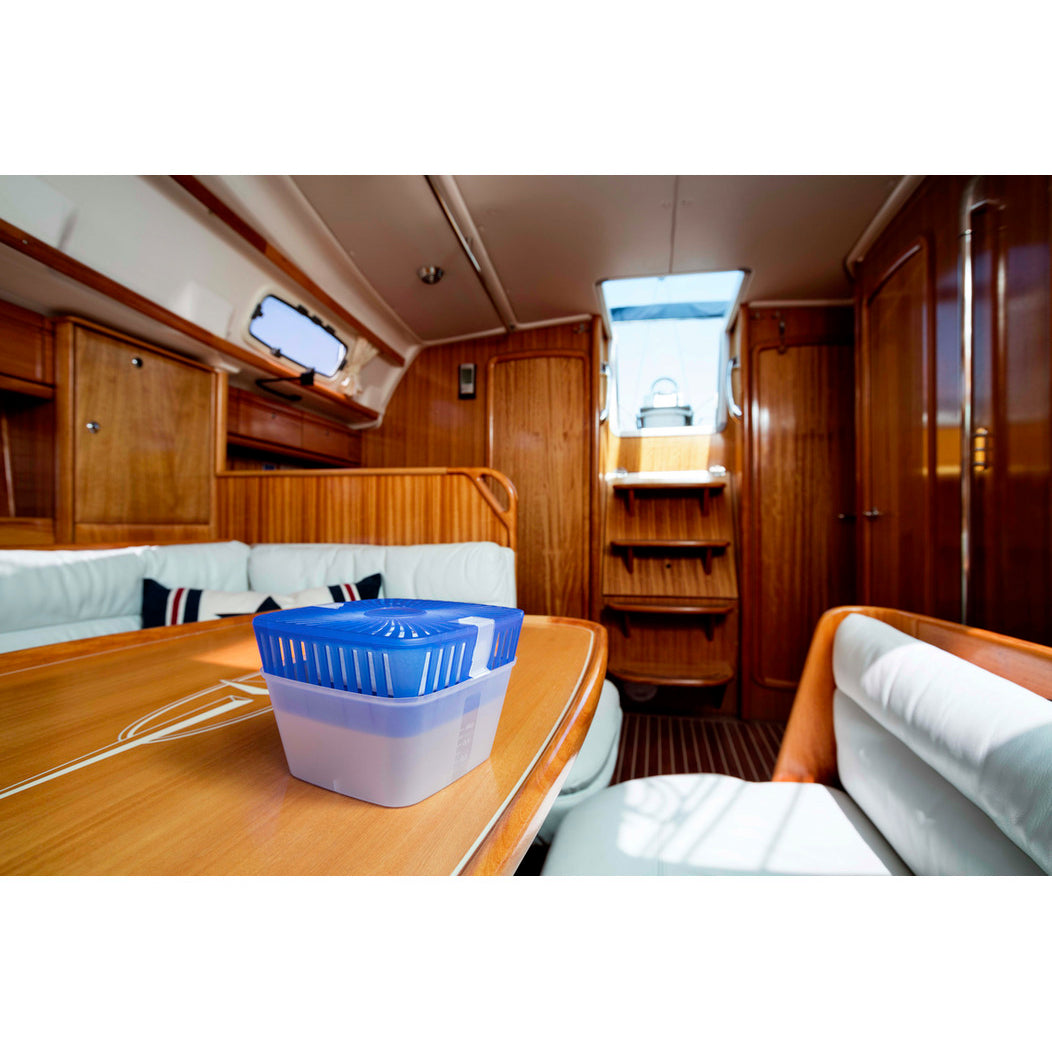 UHU Air max magnet - Absorbeur d'humidité très rapide et efficace, un absorbeur de 450g et 1 recharge magnet ultra-absorbante 450 g incluse