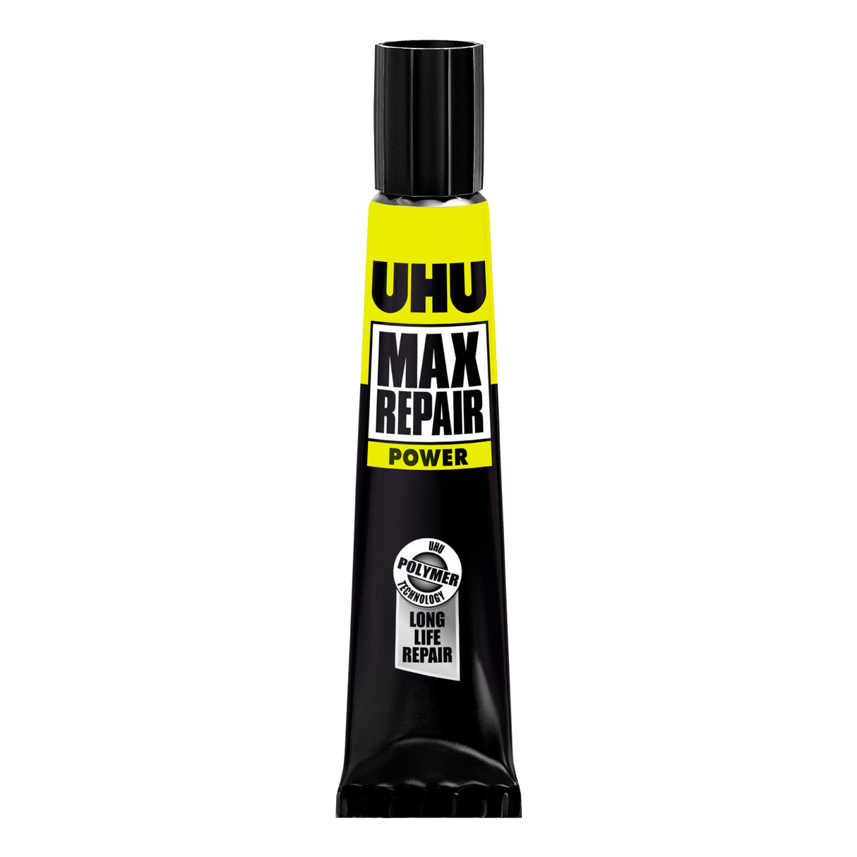 UHU Max Repair power - Colle extra puissante et flexible, transparente, idéale pour les chaussures, le caoutchouc, le cuir, tube 20g