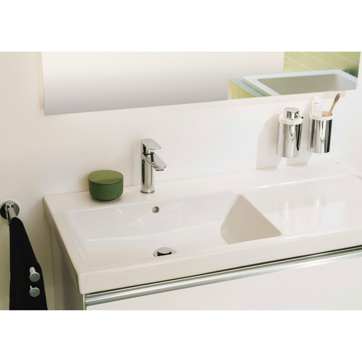 ROCA Mitigeur de lavabo taille S avec vidage Cala