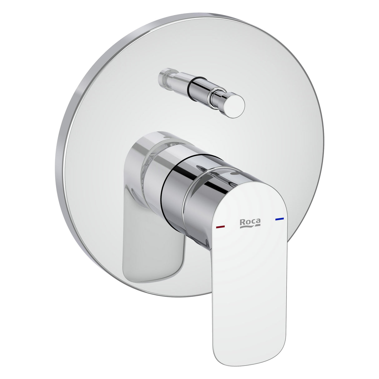 ROCA Mitigeur de bain-douche à encastrer avec inverseur automatique Cala