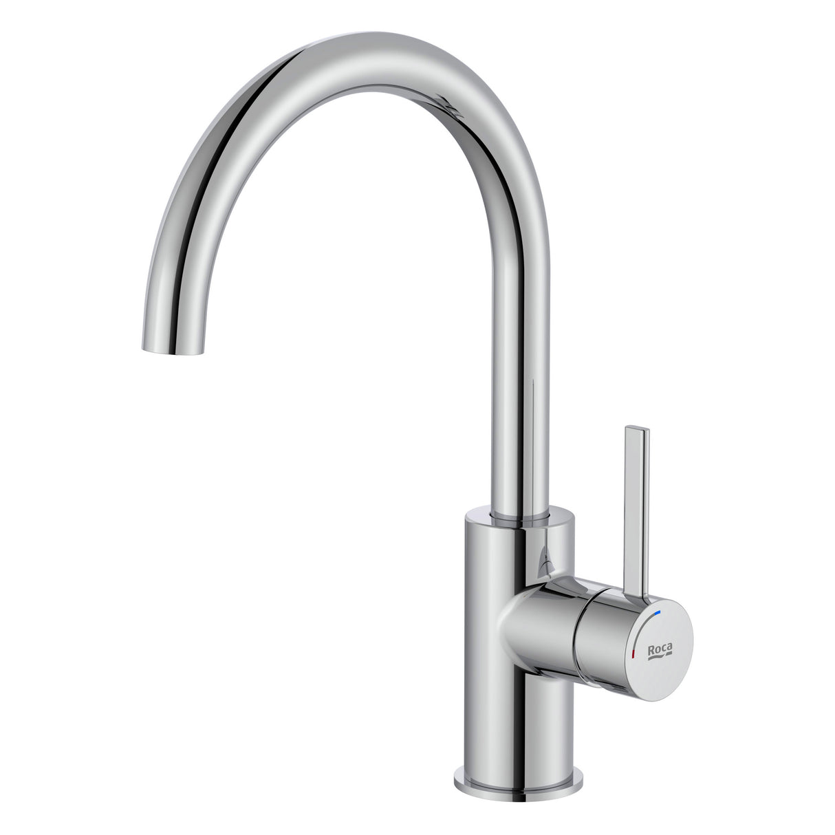 ROCA Mitigeur de lavabo taille L avec vidage clic-clac Ona