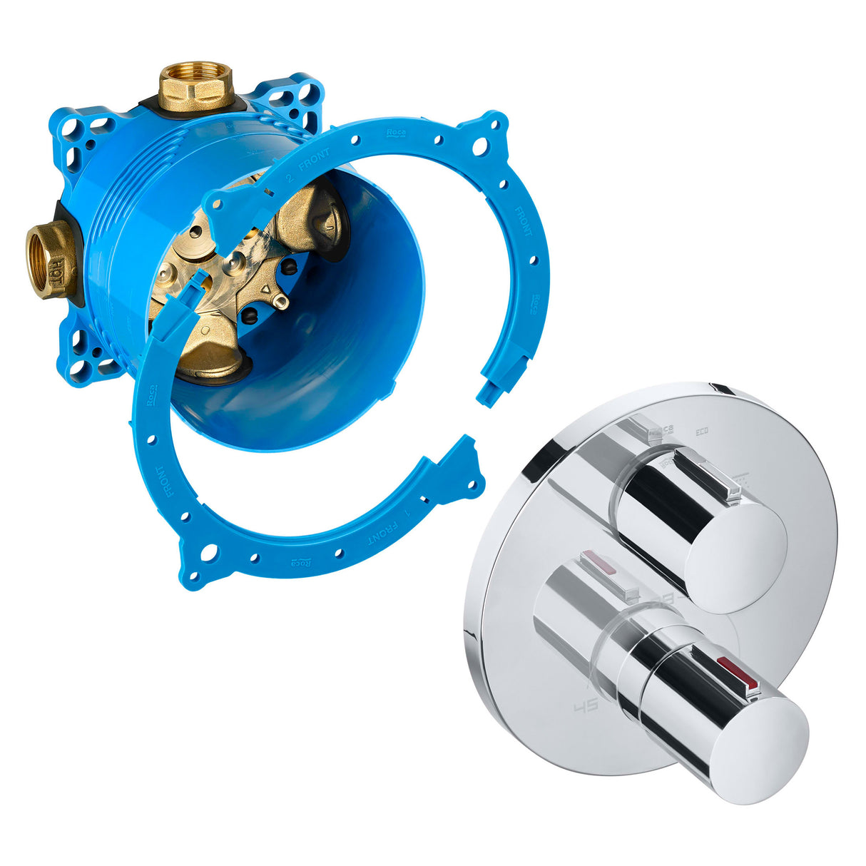 ROCA Corps d'encastrement pour douche ou bain Rocabox A525869403