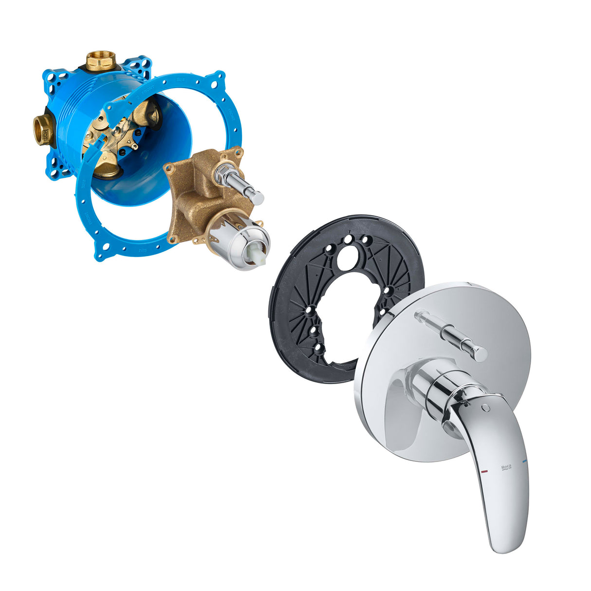 ROCA Corps d'encastrement pour douche ou bain Rocabox A525869403