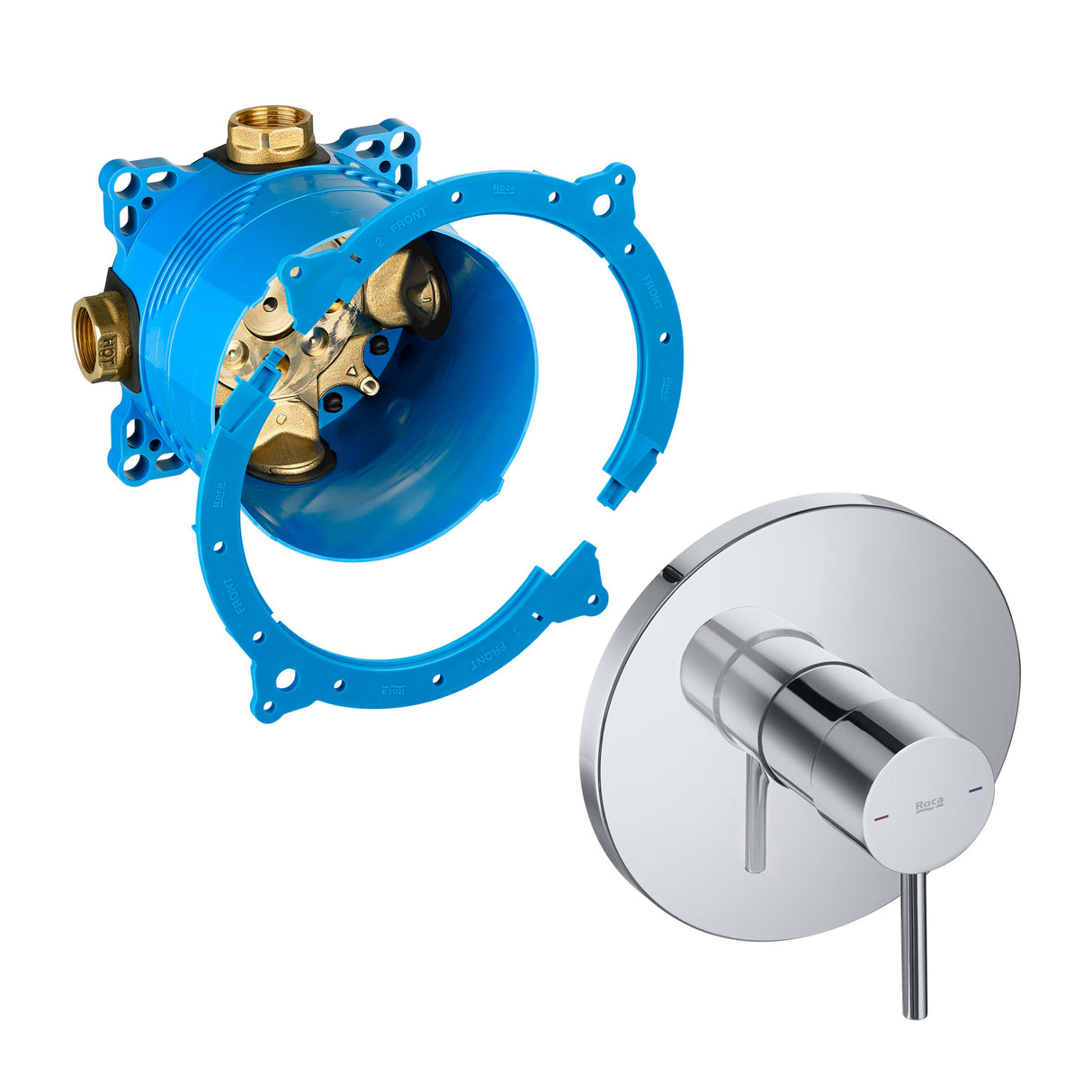 ROCA Corps d'encastrement pour douche ou bain Rocabox A525869403