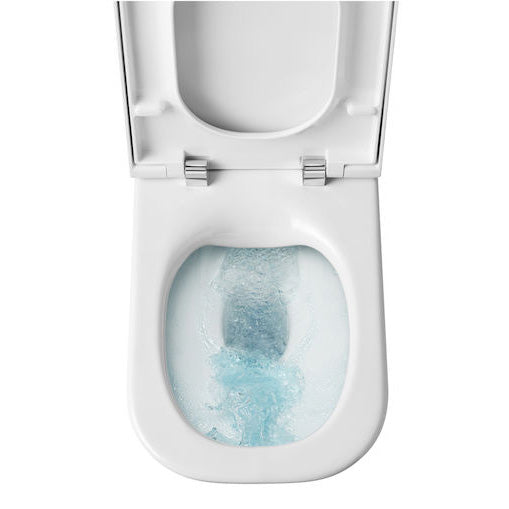 ROCA Pack WC à poser avec réservoir et abattant frein de chute The Gap Square A342526000