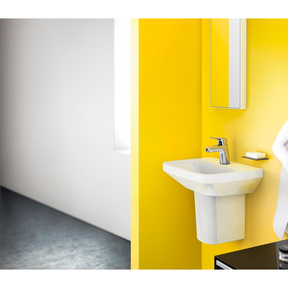 HANSGROHE Mitigeur de lavabo Logis 70 CoolStart sans tirette ni vidage 71073000