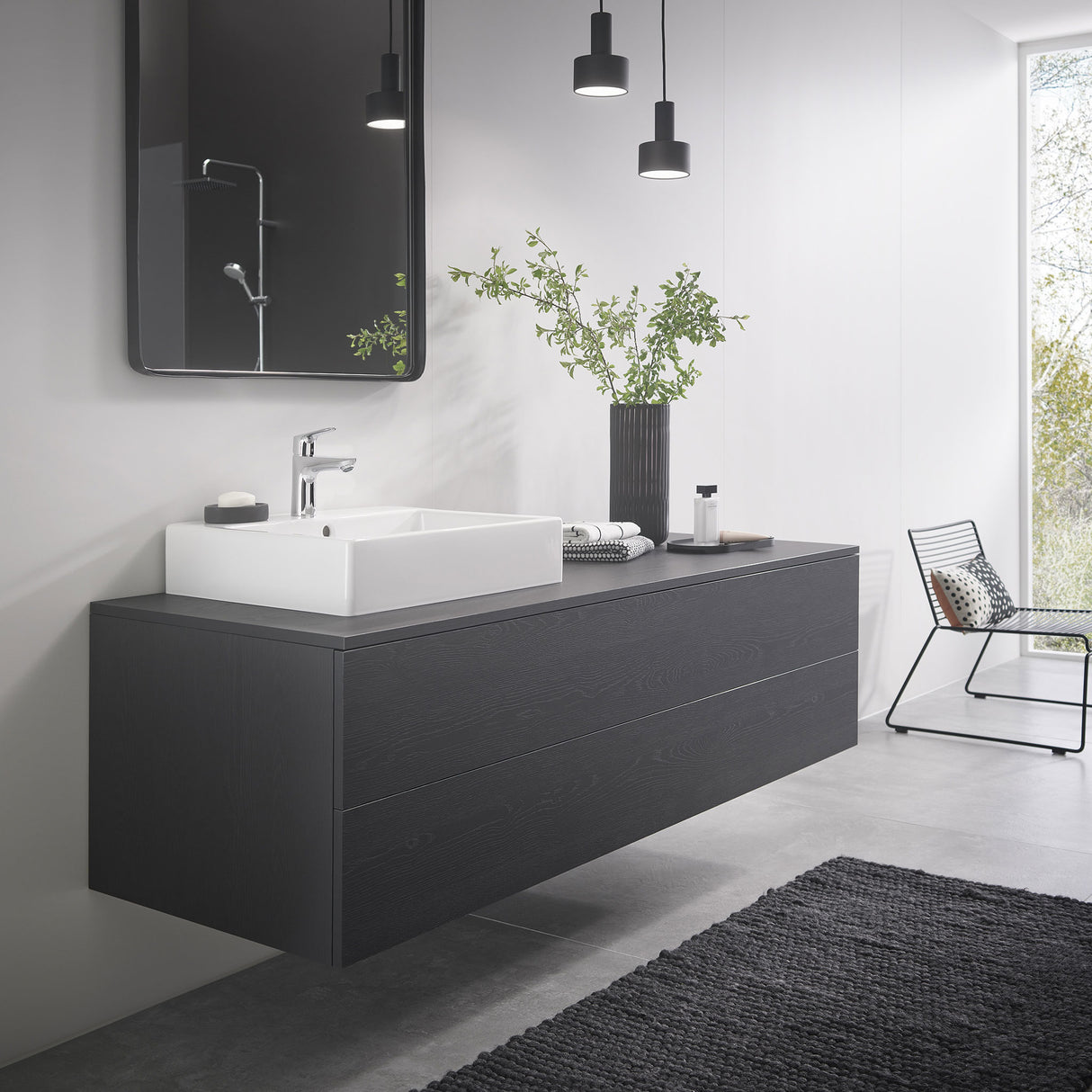 HANSGROHE Mitigeur de lavabo 100 Focus CH3 CoolStart avec tirette et vidage 31621000