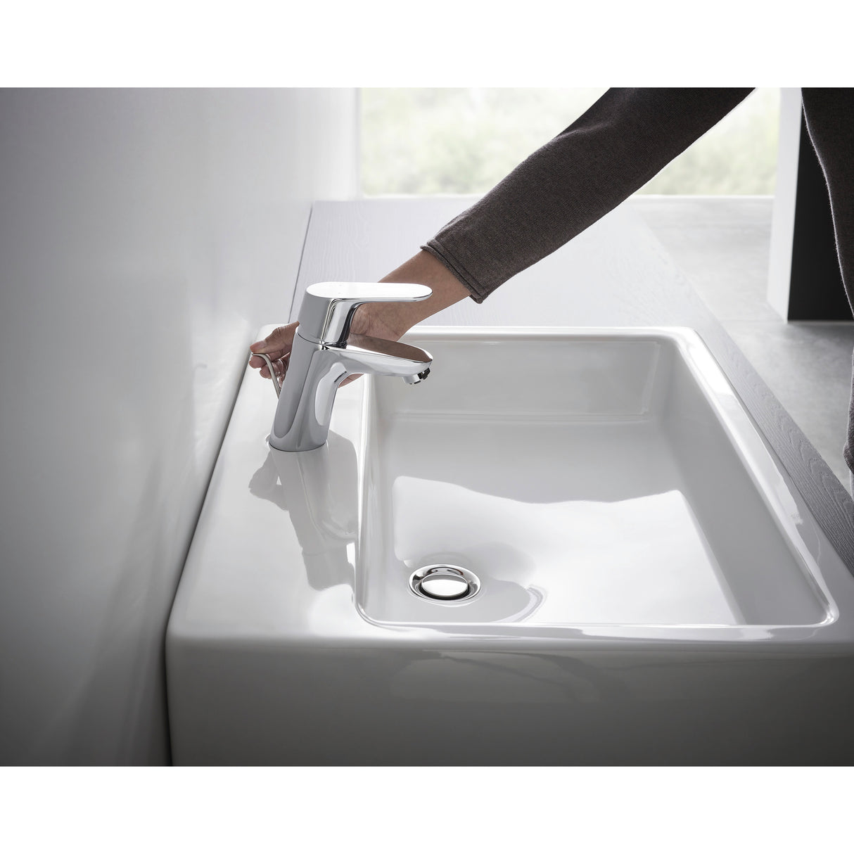 HANSGROHE Mitigeur de lavabo 70 Focus CH3 CoolStart avec tirette et vidage 31539000